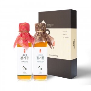 서원당 선물세트 1호(들기름170ml+참기름170ml)