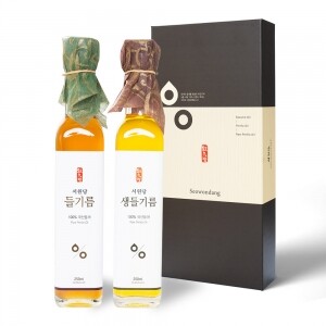 서원당 선물세트 5호(들기름250ml+생들기름250ml)